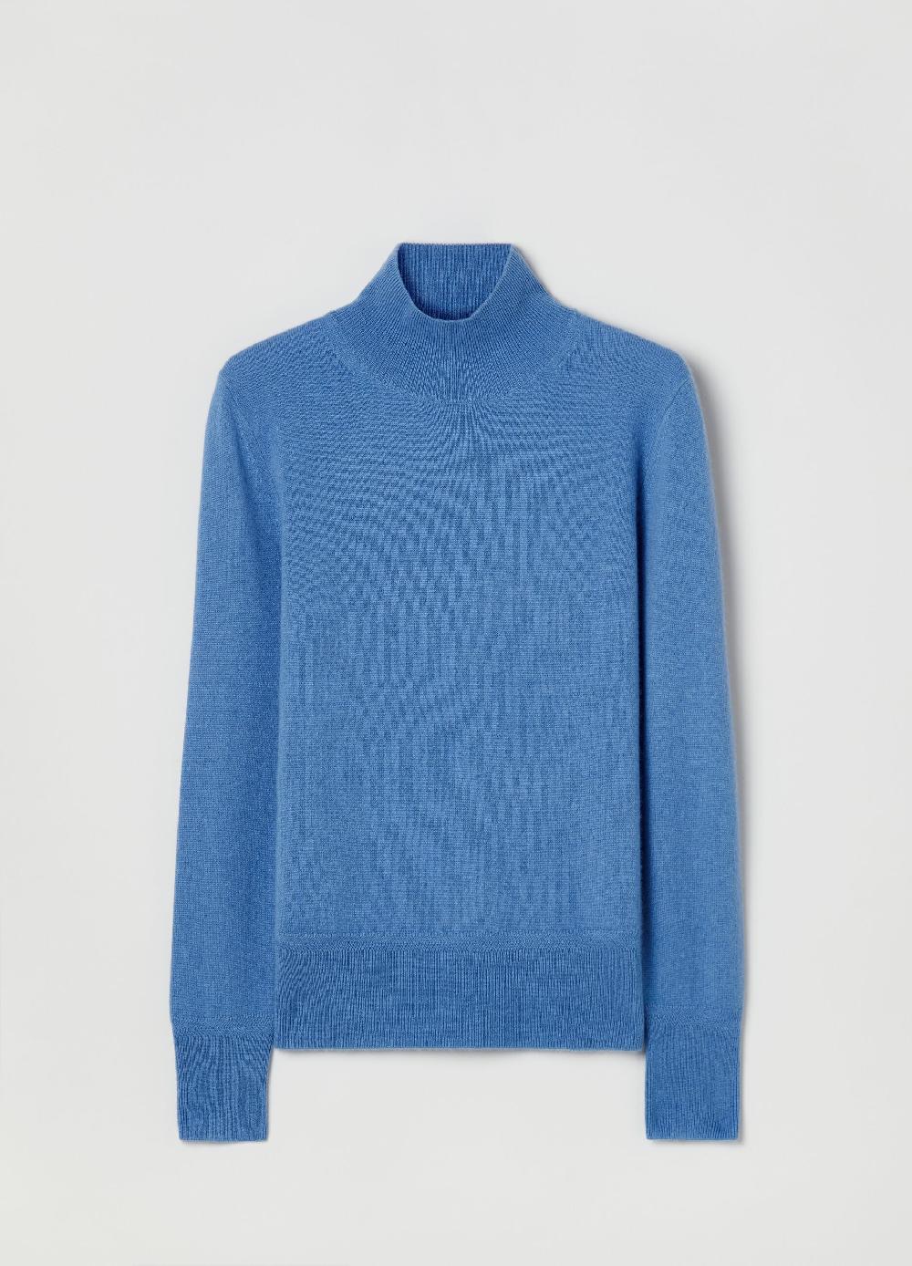 Stefanel Pullover in cashmere a collo alto Saldi Di Fabbrica