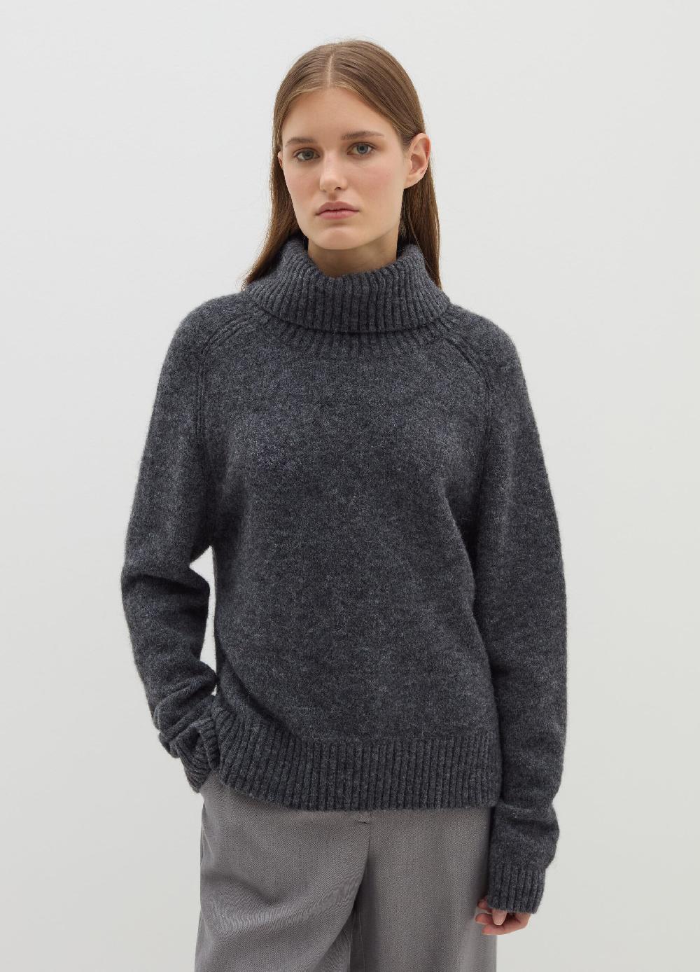 Stefanel Pullover a collo alto in alpaca e lana Negozio
