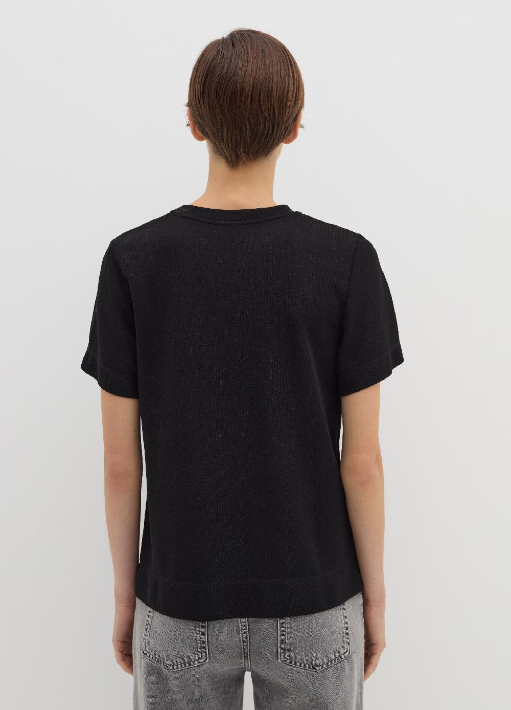 Stefanel T-shirt in lurex con spacchetti Sconto di tempo limitato