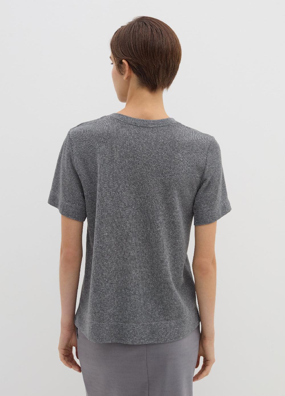 Stefanel T-shirt in lurex con spacchetti Prezzo di fabbrica