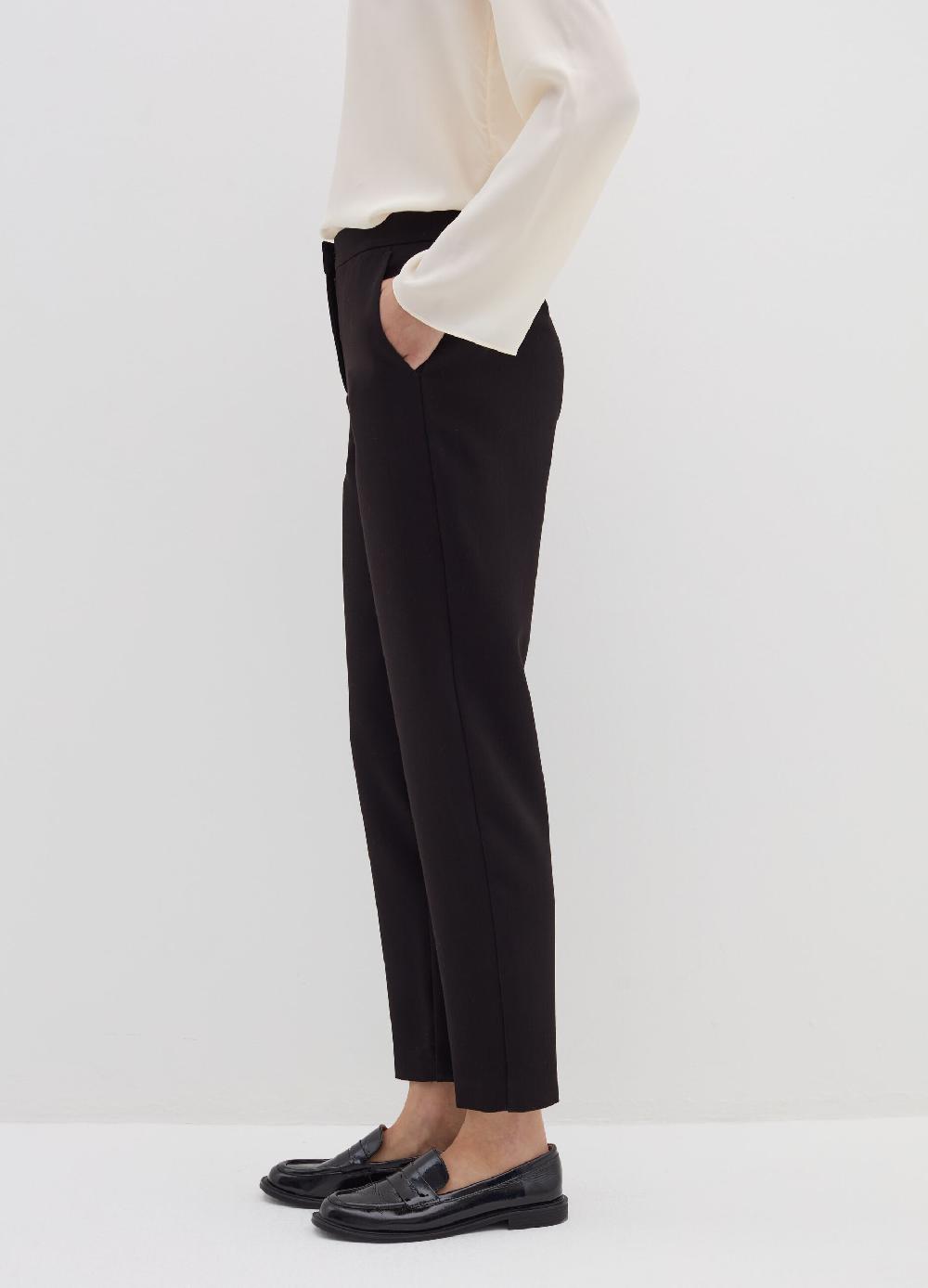 Stefanel Pantalone a sigaretta in crêpe doppia Offerta speciale