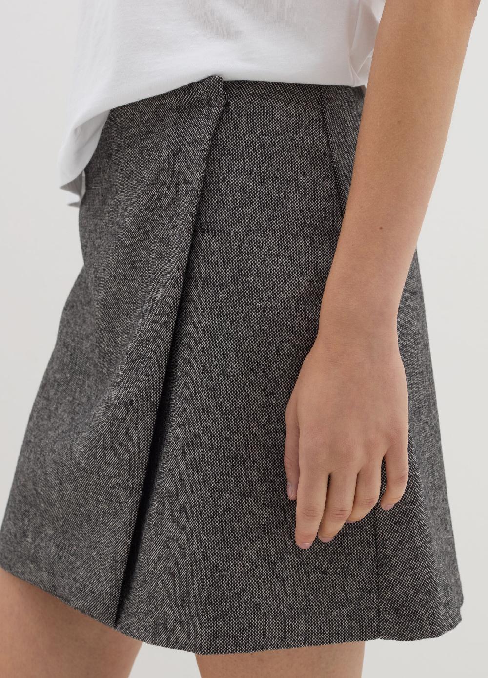 Stefanel Minigonna a portafoglio in tweed Shopping online