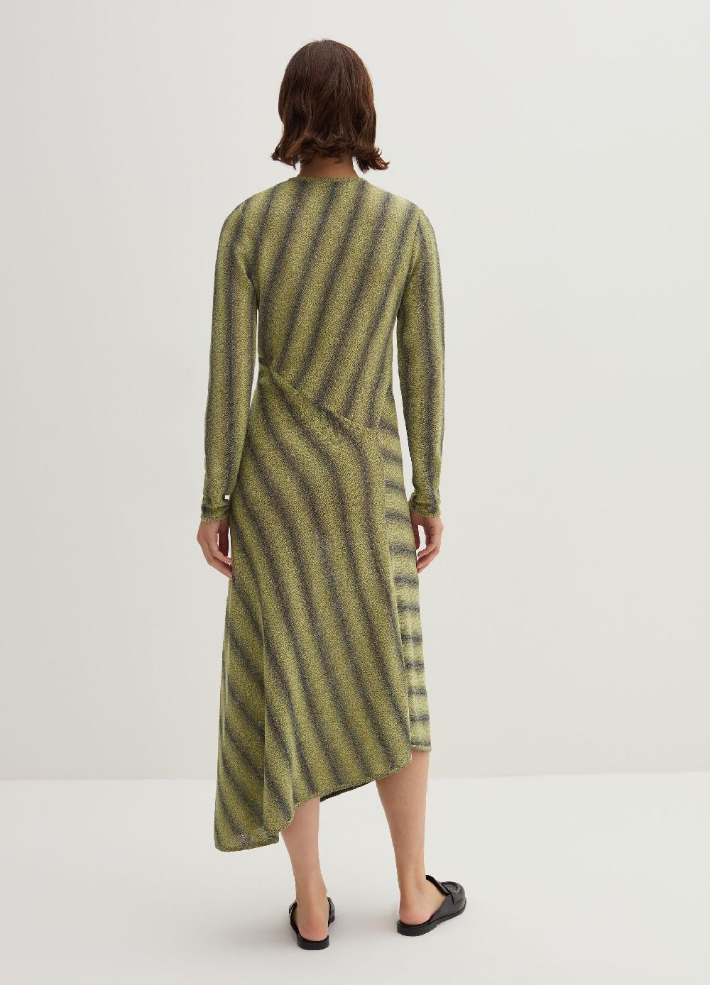 Stefanel Vestito asimmetrico space dyed Latest fashion