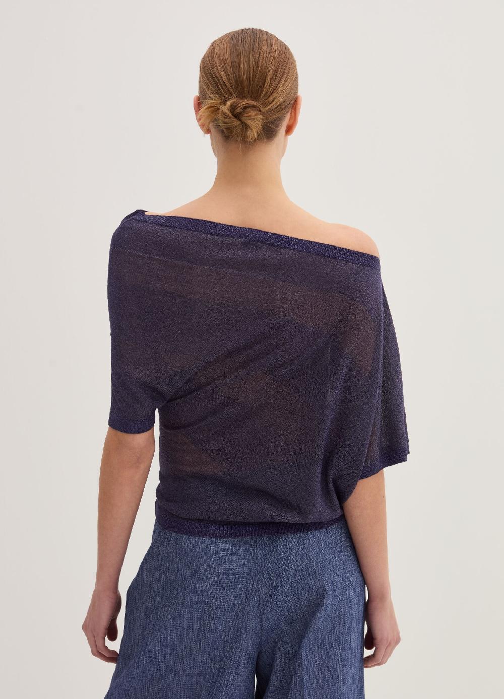 Stefanel Maglia a costine in lurex Offerte giornaliere
