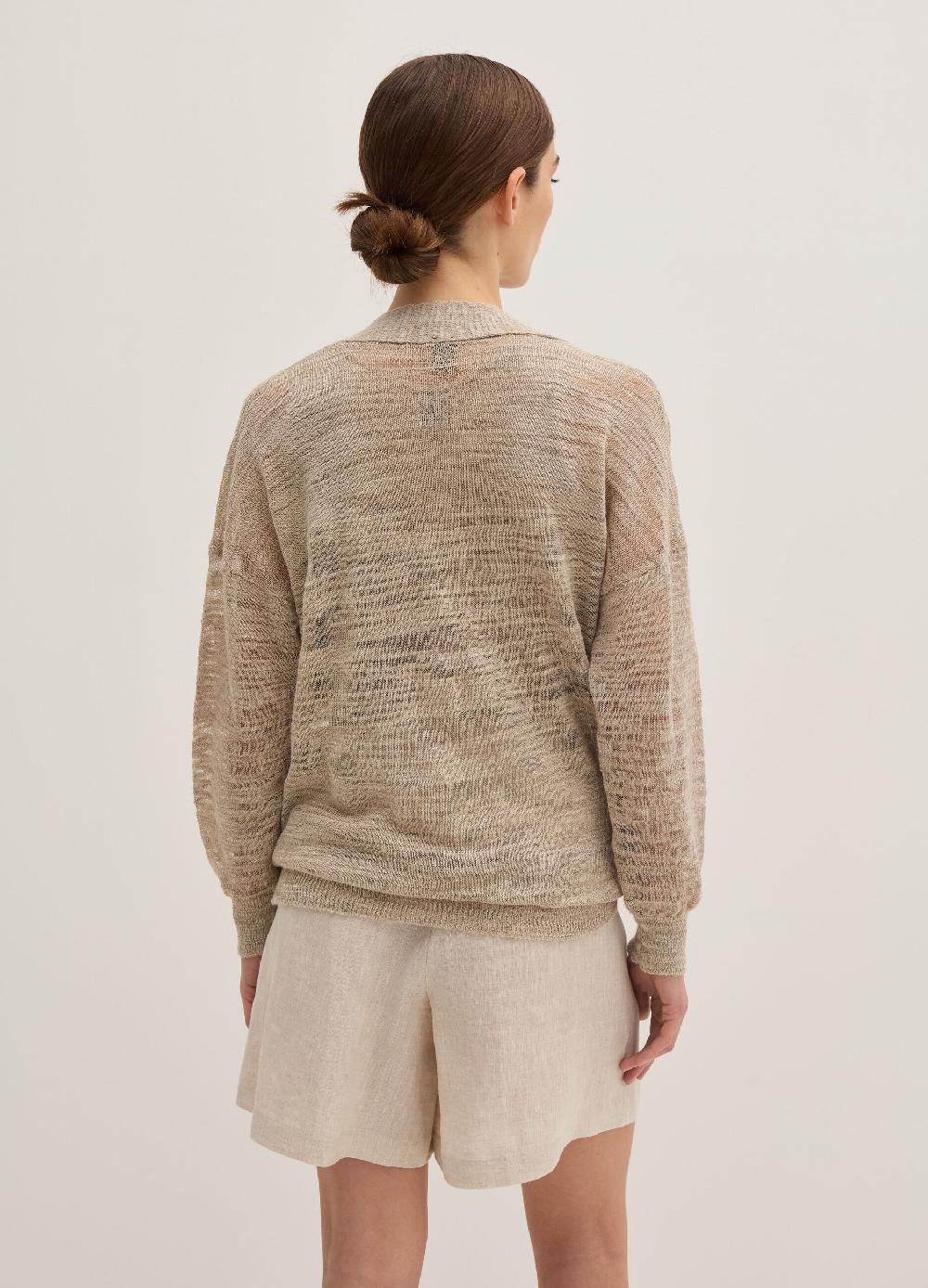 Stefanel Cardigan oversize in shantung Latest stili