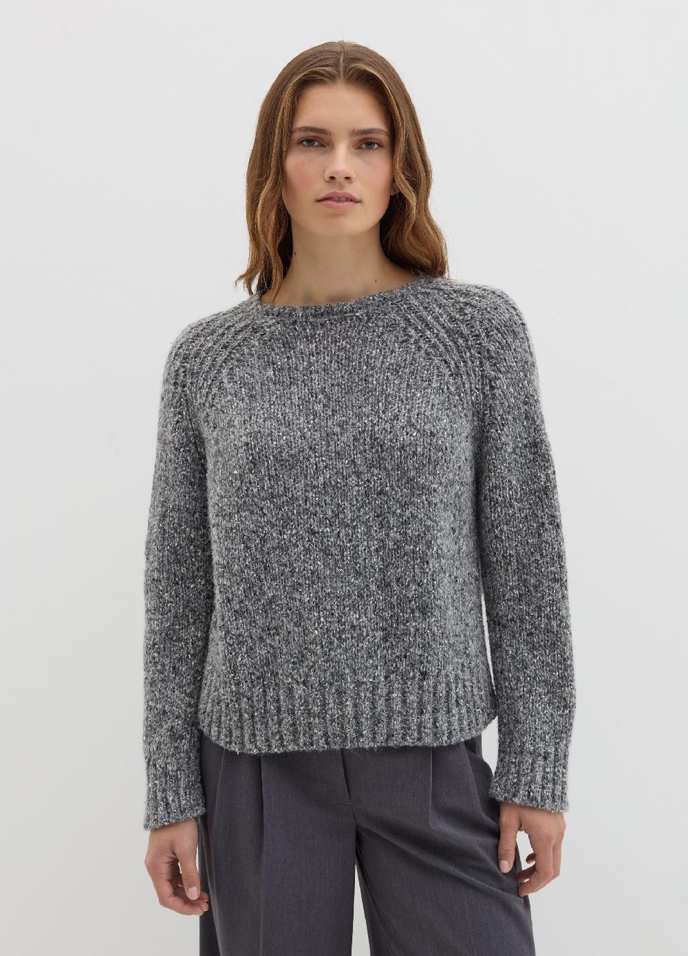 Stefanel Pullover in filato bottonato di misto seta Fino al 50% di sconto