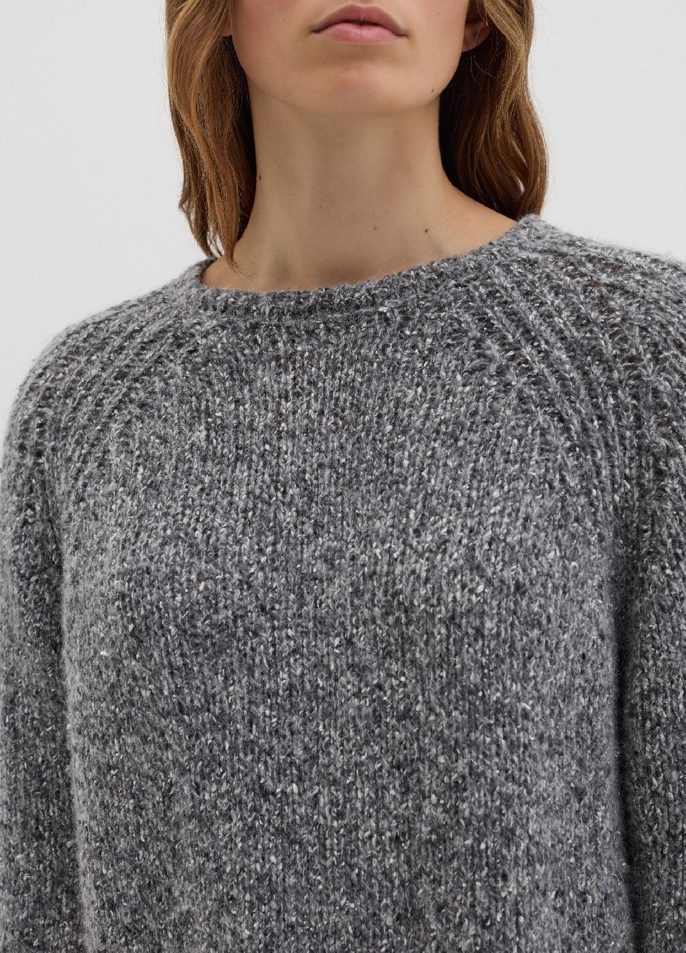 Stefanel Pullover in filato bottonato di misto seta Fino al 50% di sconto