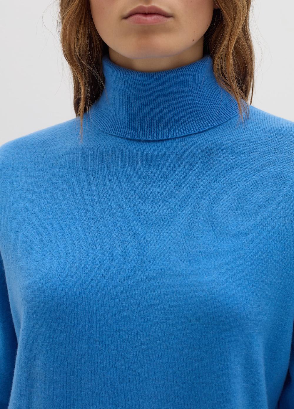 Stefanel Pullover in lana cardata a collo alto Fino al 60% di sconto