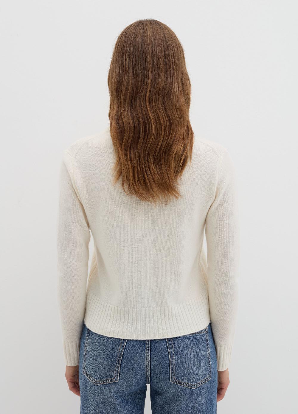 Stefanel Cardigan girocollo in lana cardata Offerta speciale della fabbrica