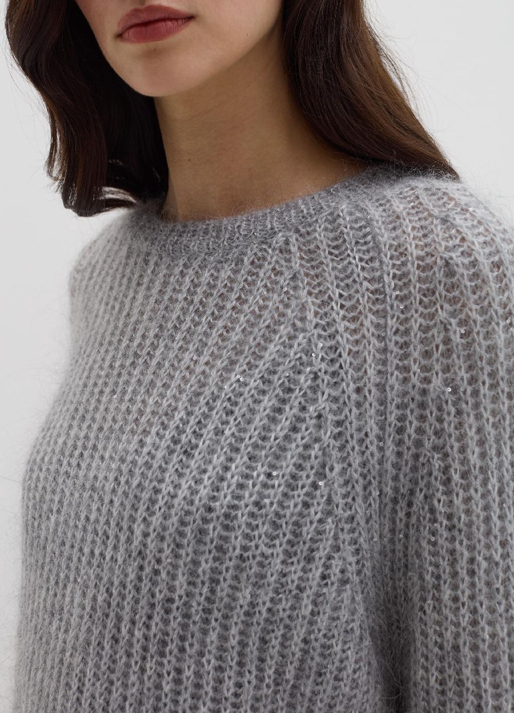 Stefanel Pullover con micro paillettes Super sconto
