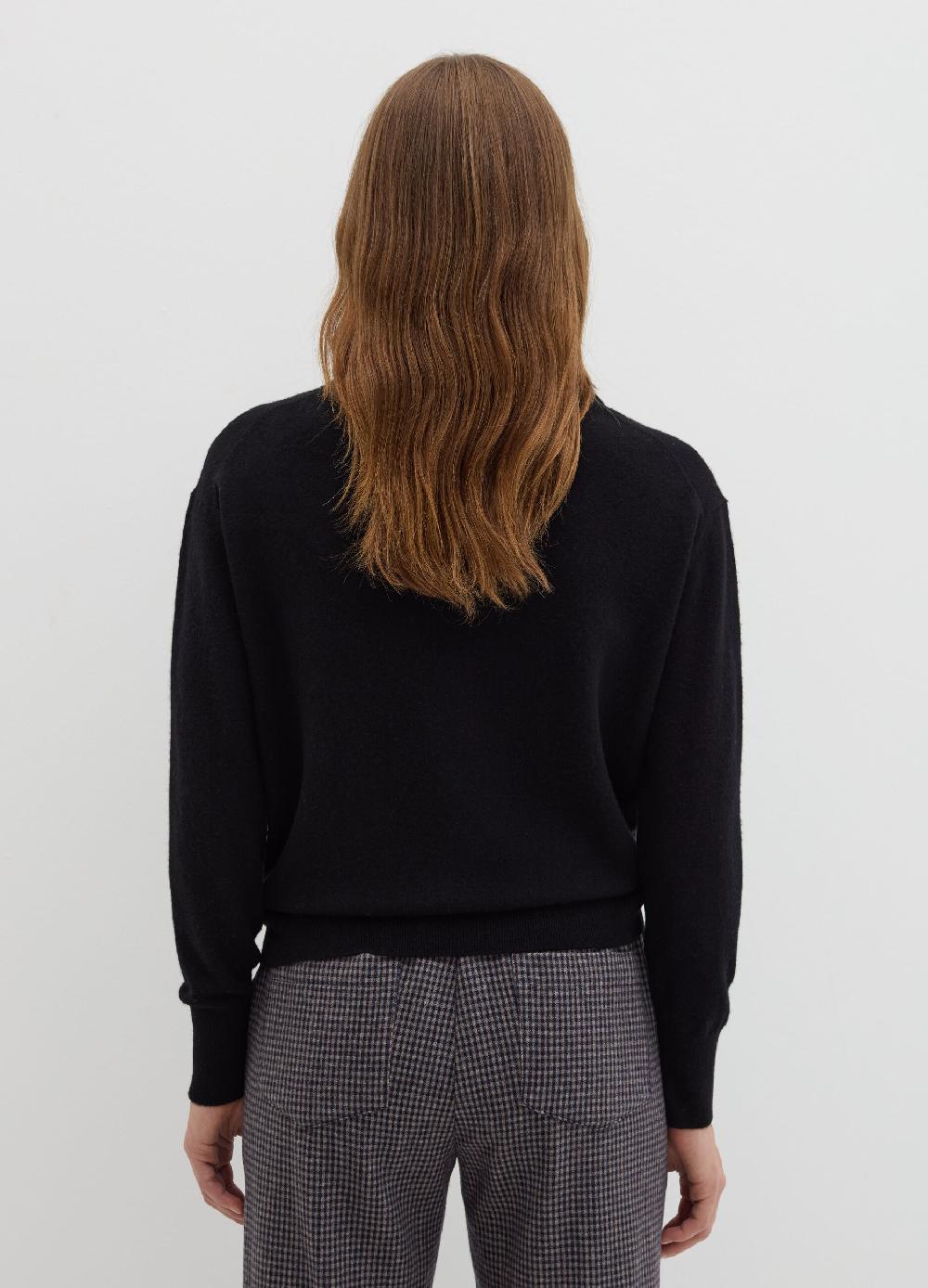 Stefanel Pullover girocollo in lana cardata 50% di sconto con spedizione gratuita