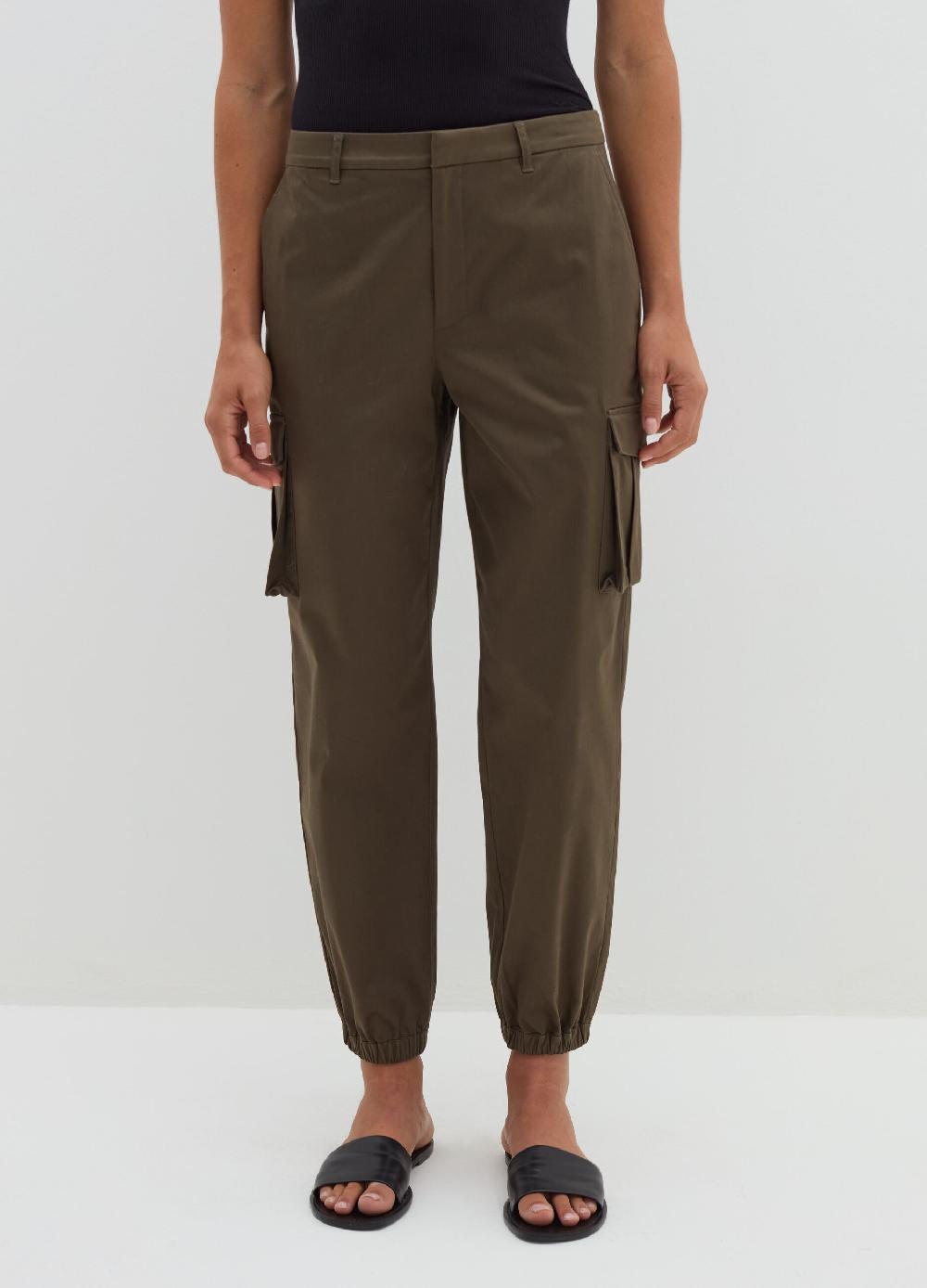 Stefanel Pantalone cargo in cotone satin Limitato a 3 giorni