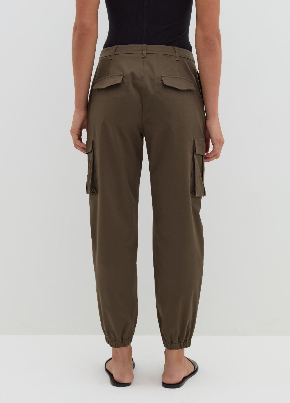 Stefanel Pantalone cargo in cotone satin Limitato a 3 giorni