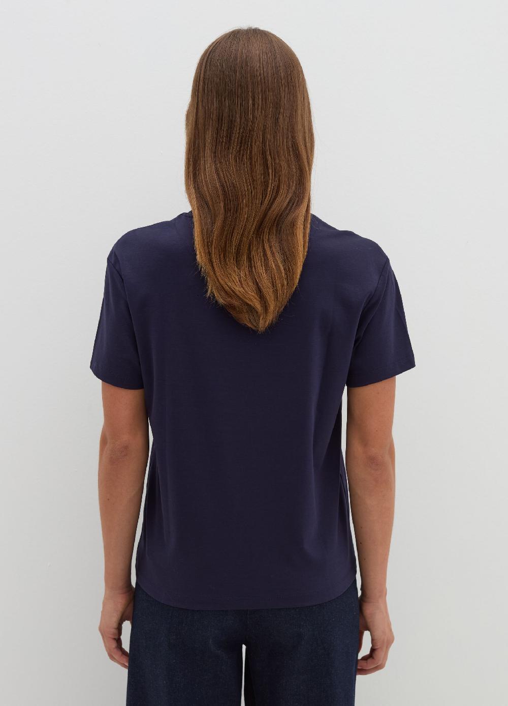 Stefanel T-shirt in jersey con scollo rotondo In vendita