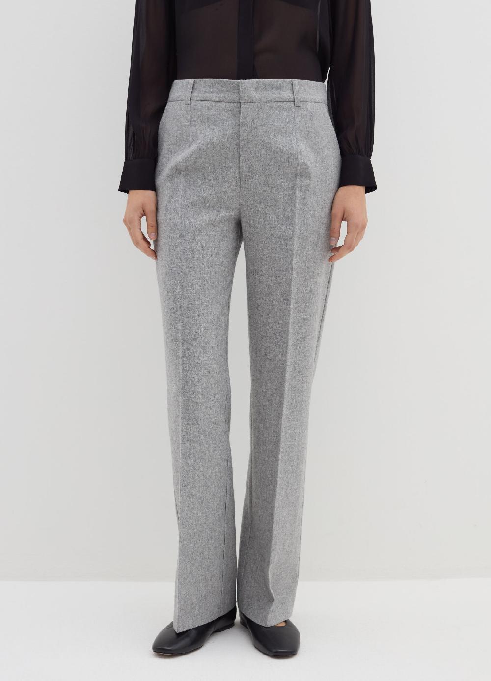 Stefanel Pantalone flare fit con pinces Italy