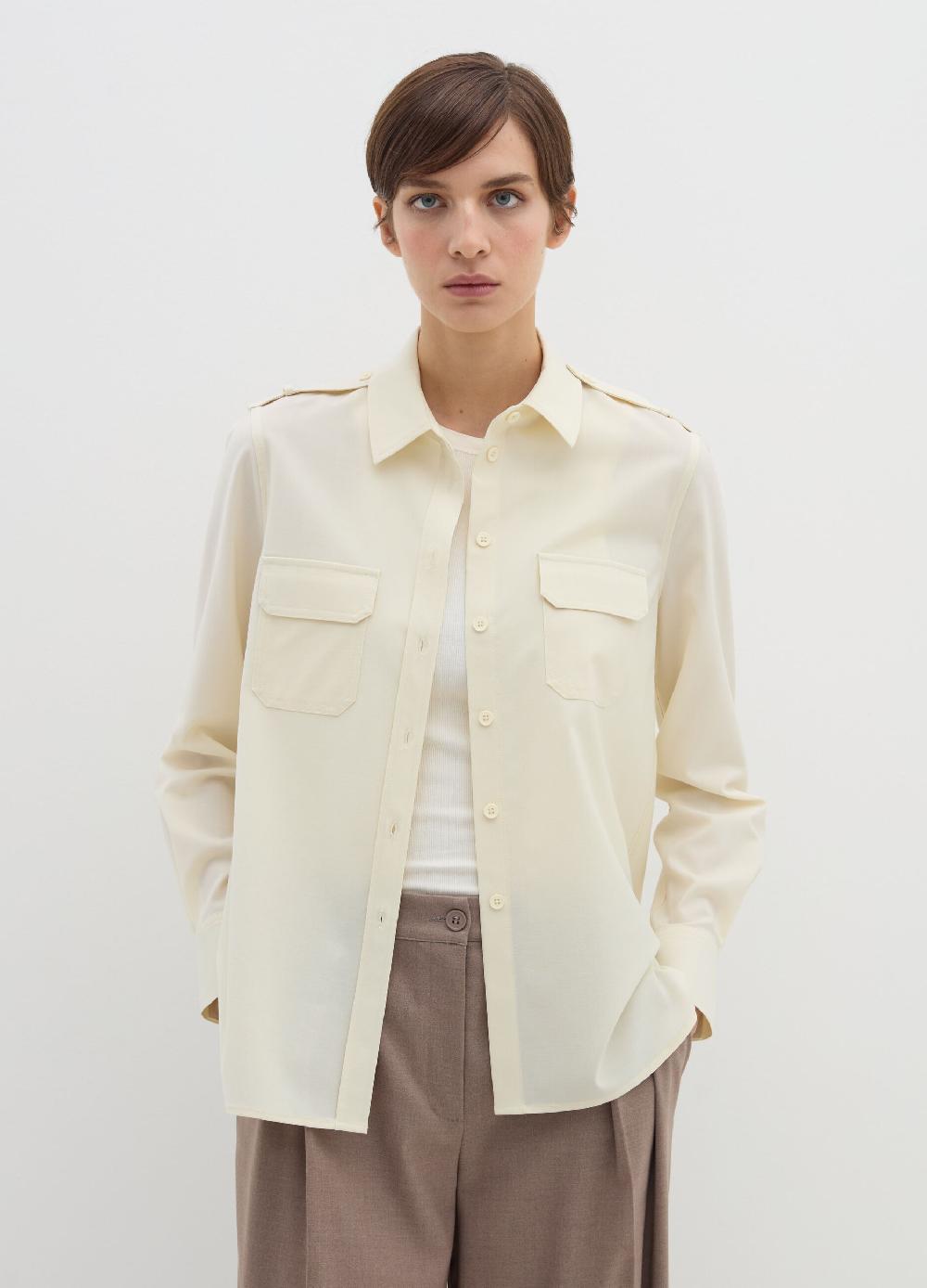 Stefanel Camicia utility con tasche Italia