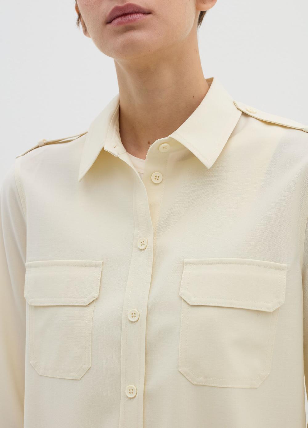 Stefanel Camicia utility con tasche Italia
