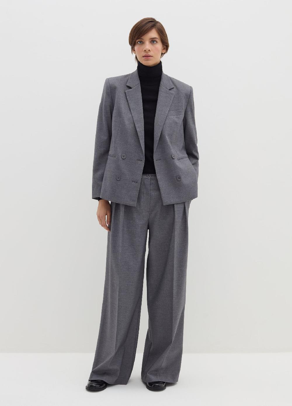 Stefanel Pantalone loose fit con pinces Pezzi Unici