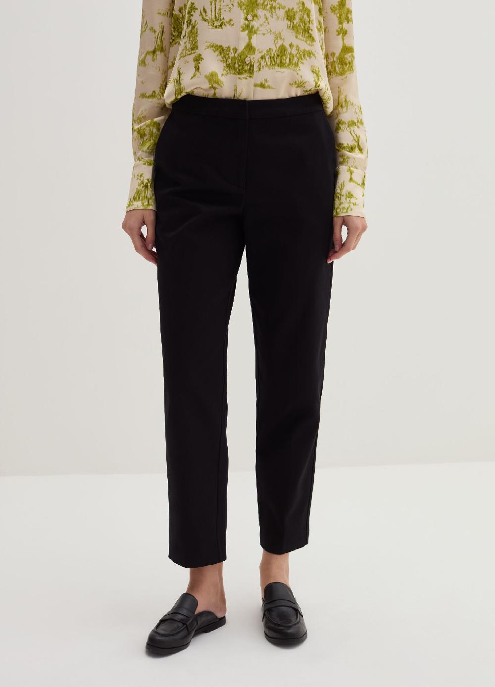 Stefanel Pantalone chino cropped in twill Novità