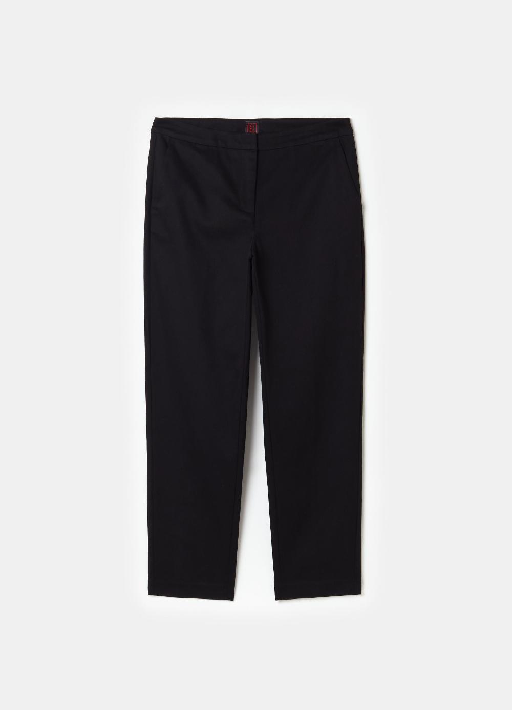 Stefanel Pantalone chino cropped in twill Novità