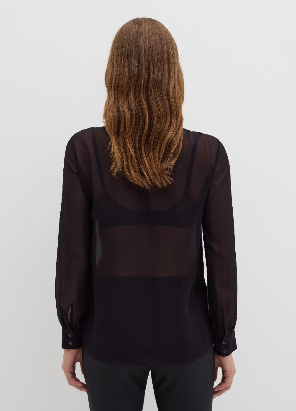 Stefanel Blusa in georgette con foulard Offerta