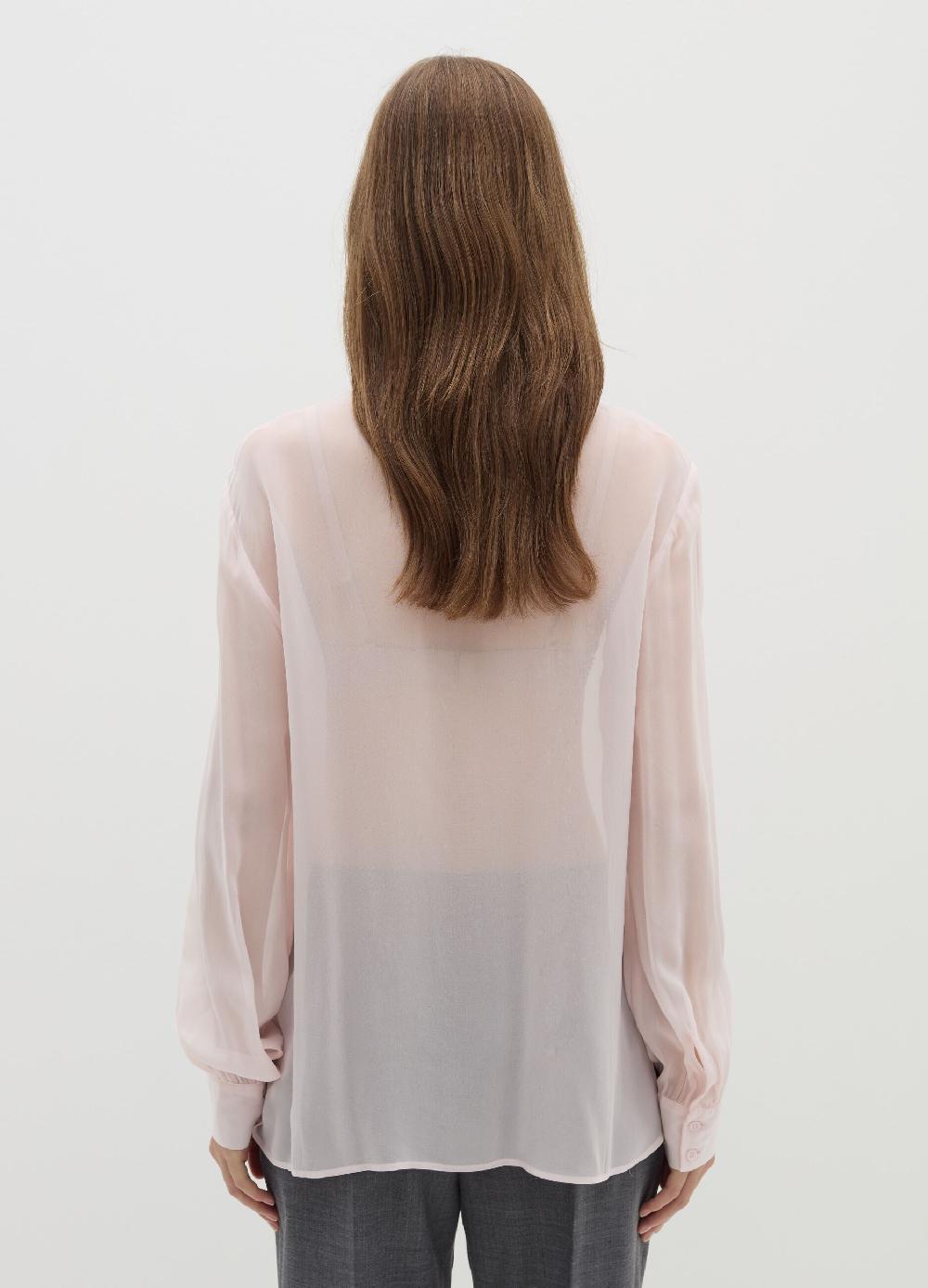 Stefanel Blusa in georgette con foulard Outlet