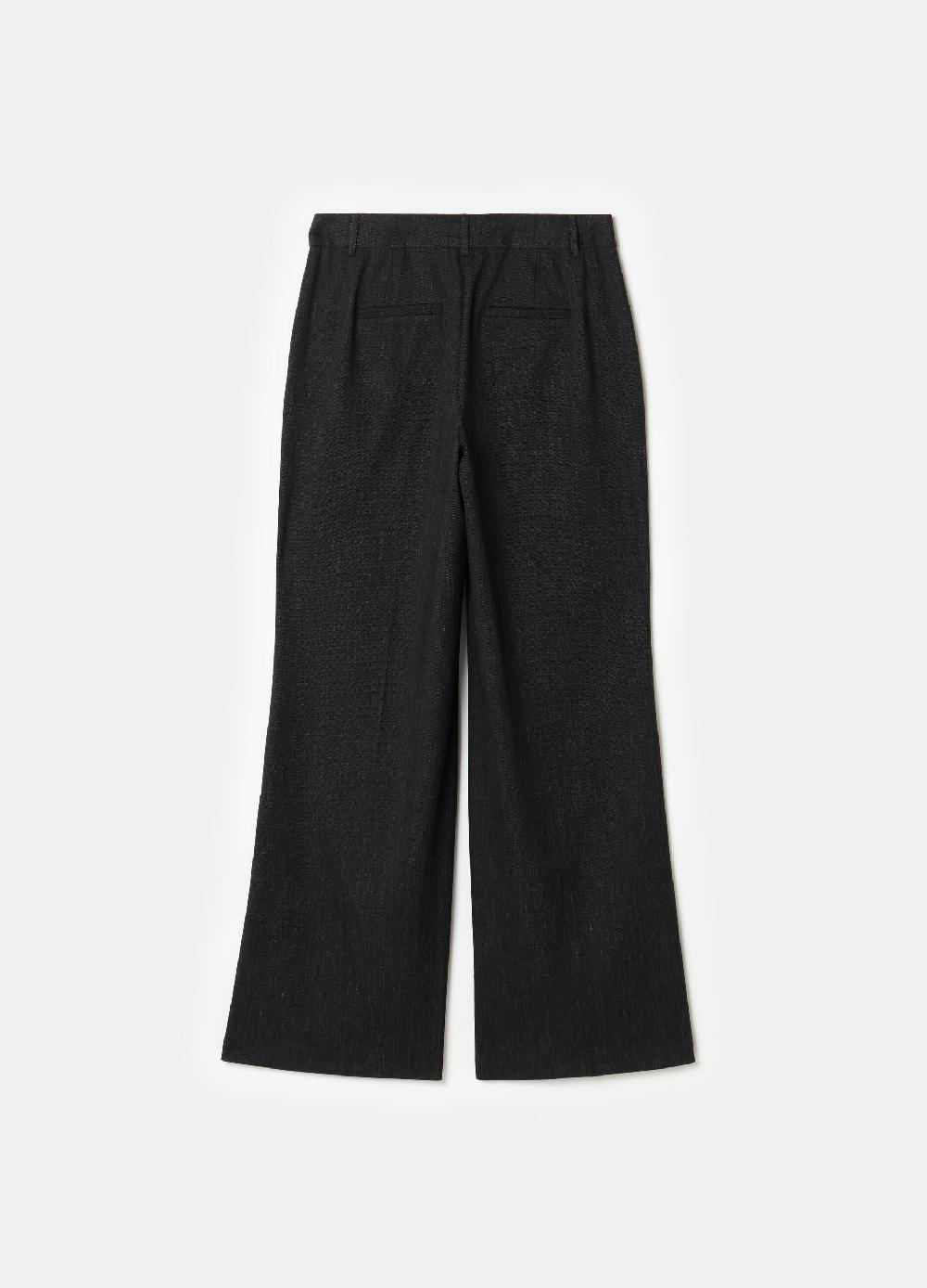Stefanel Pantalone palazzo wide leg Vendita Economica