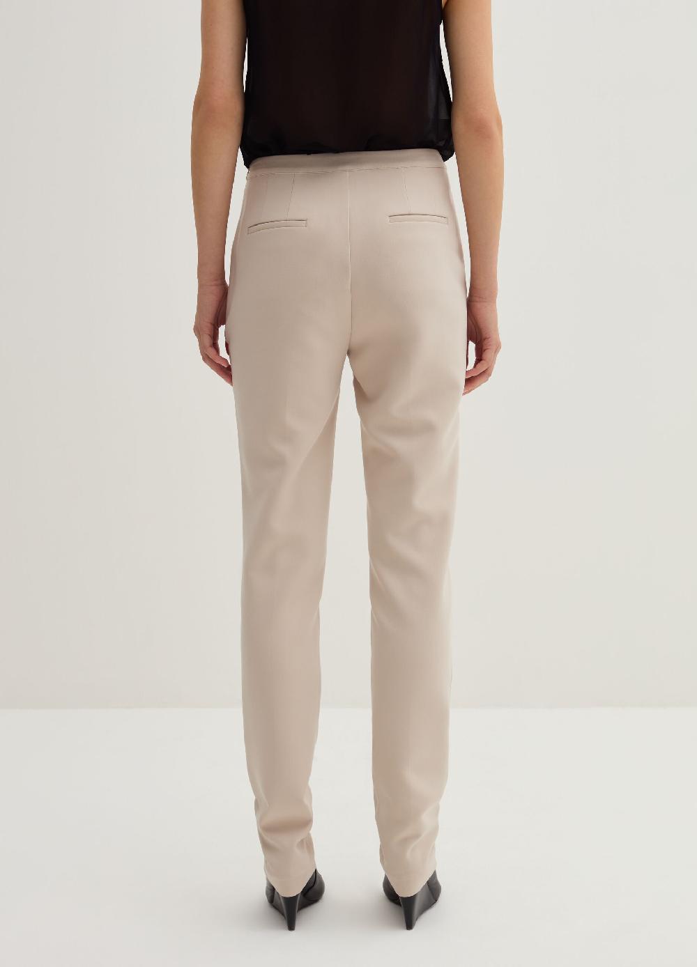 Stefanel Pantalone skinny fit in crêpe doppia Negozio online di fabbrica
