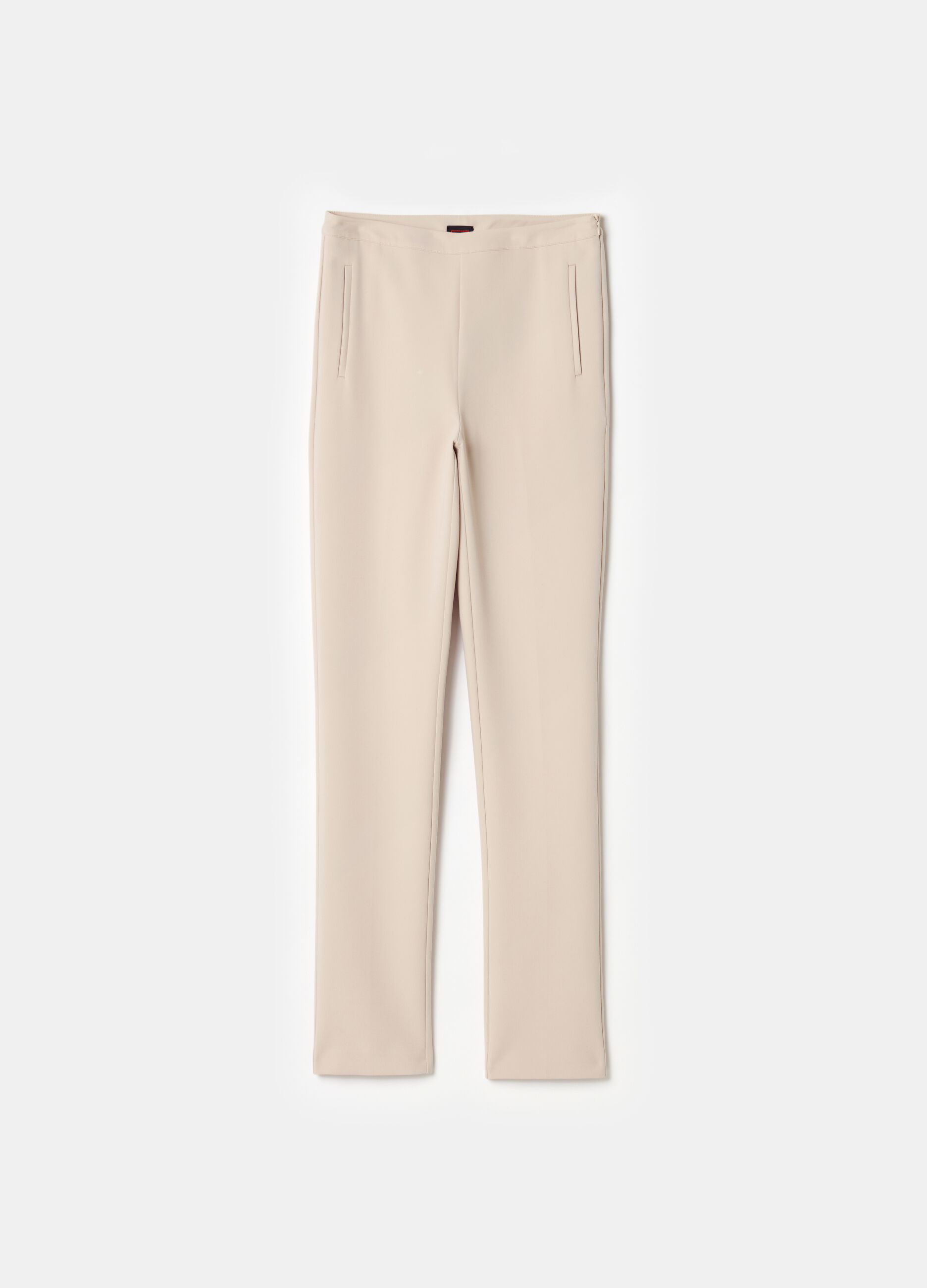Stefanel Pantalone skinny fit in crêpe doppia Negozio online di fabbrica