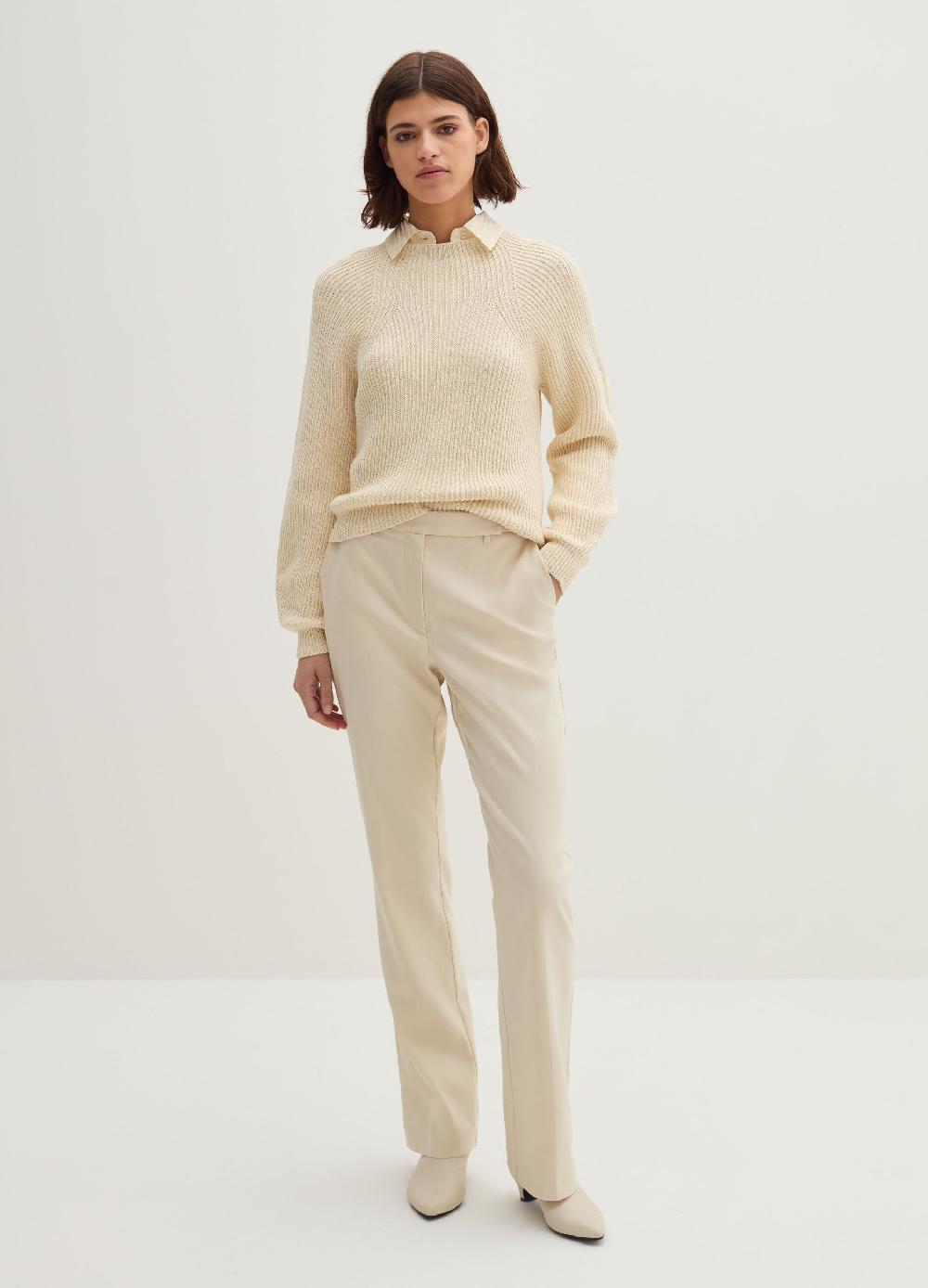 Stefanel Pantalone flare fit a vita alta Comprare a buon mercato