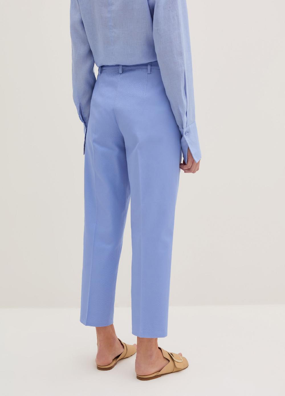 Stefanel Pantalone chino in twill stretch Grande vendita