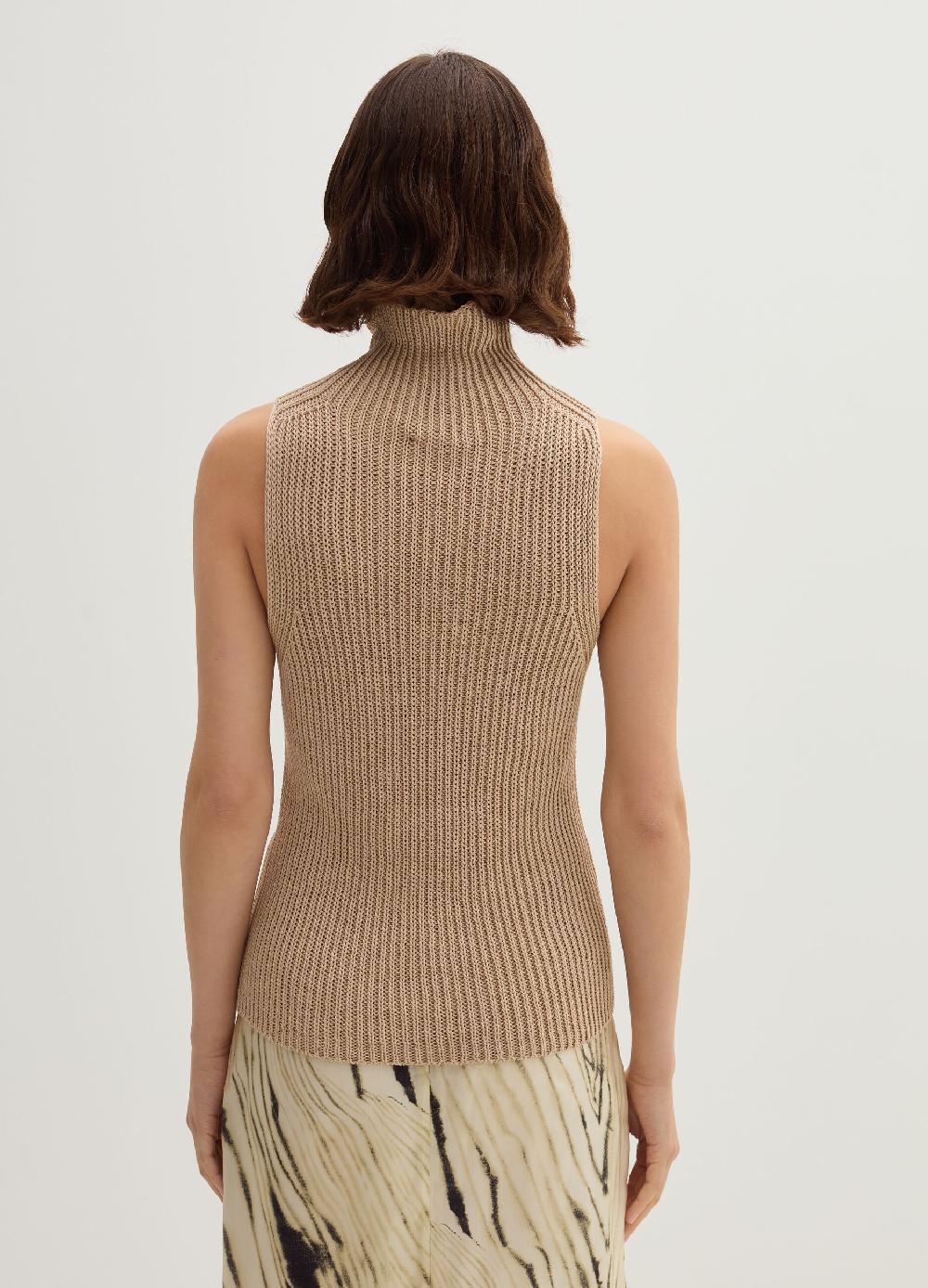 Stefanel Tank top a coste inglesi senza cuciture Shopping online