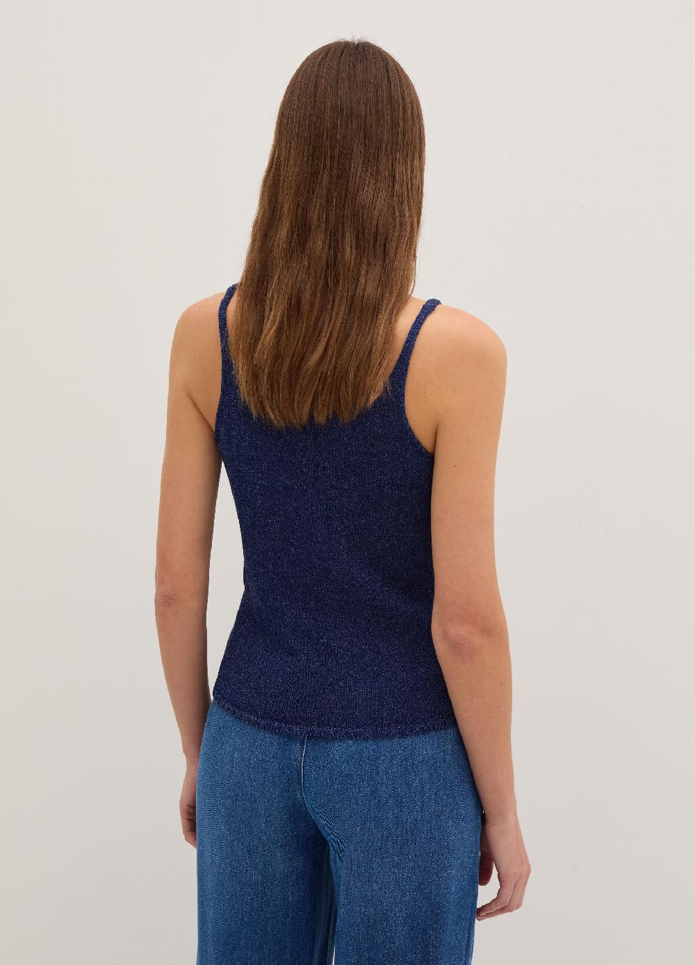 Stefanel Tank top in cordonetto senza cuciture Offerta esclusiva