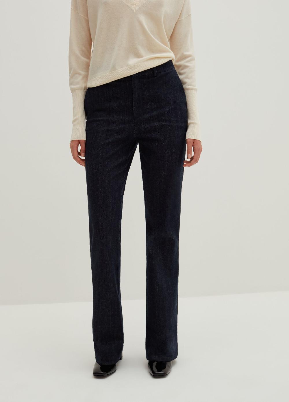 Stefanel Jeans straight fit in cotone e cashmere Black Friday