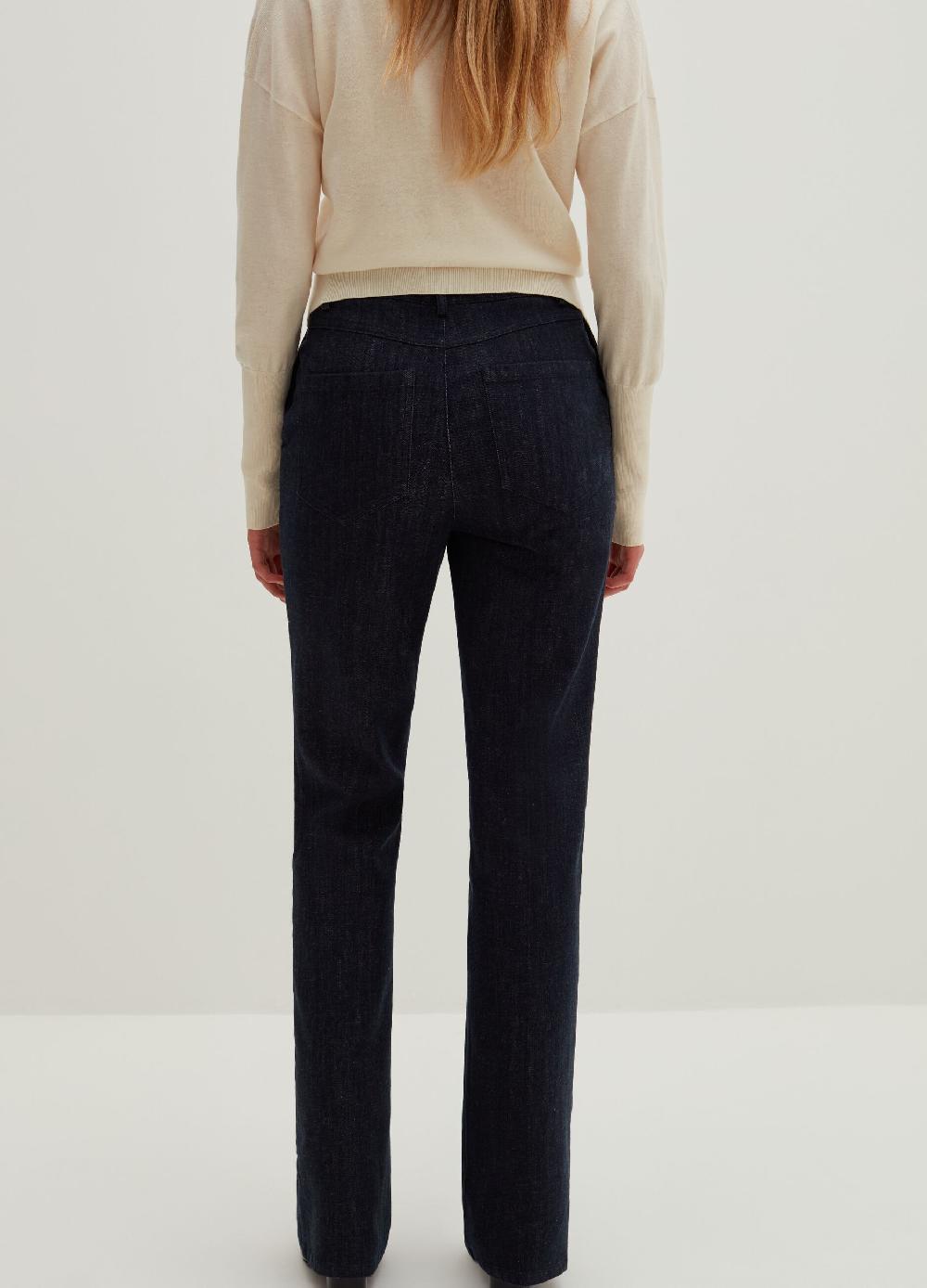 Stefanel Jeans straight fit in cotone e cashmere Black Friday