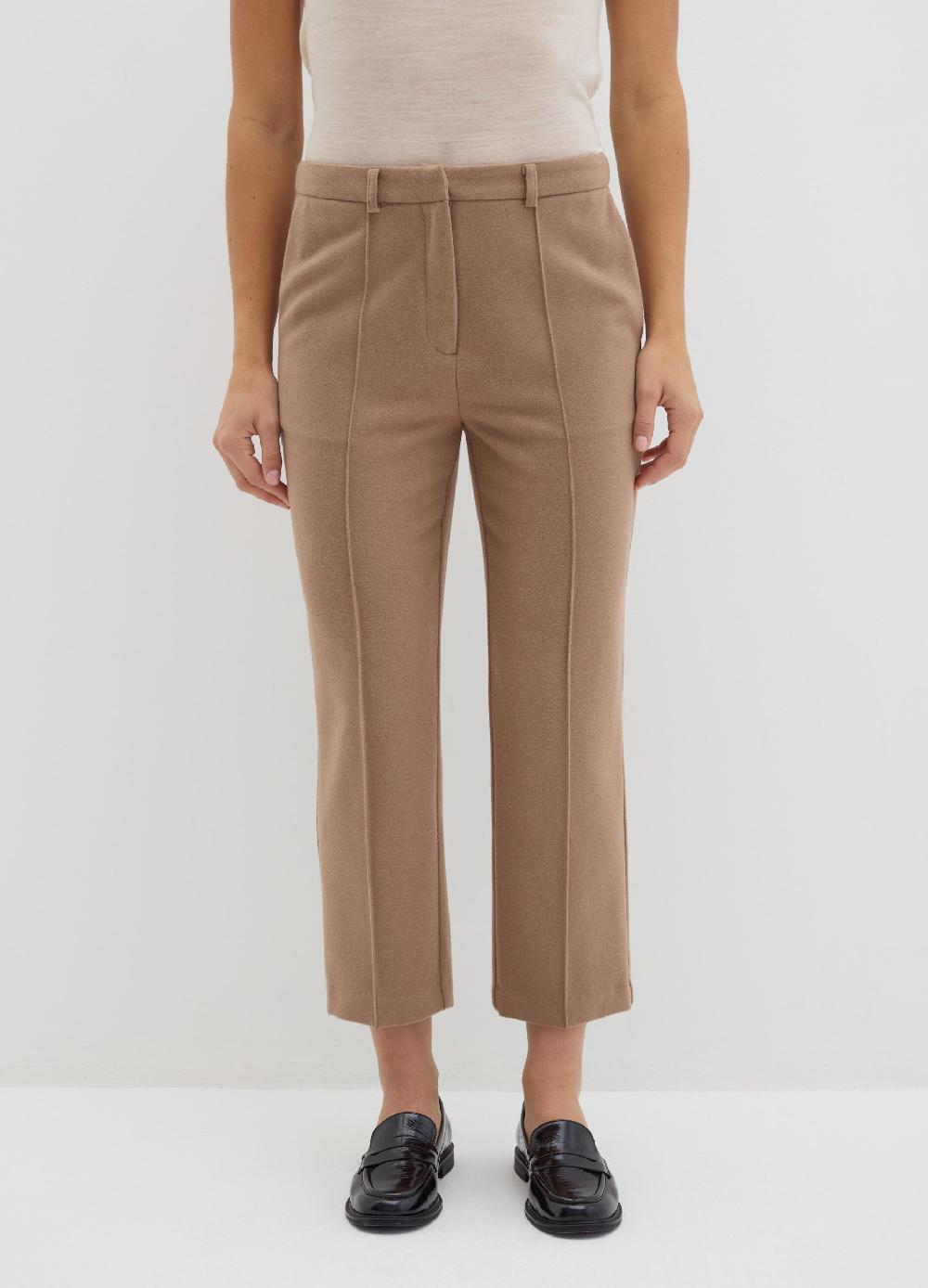 Stefanel Pantalone crop straight fit in pannetto Offerta migliore