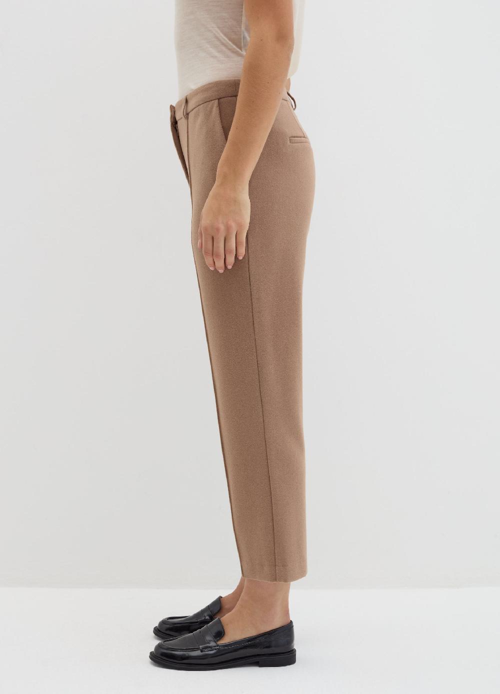 Stefanel Pantalone crop straight fit in pannetto Offerta migliore