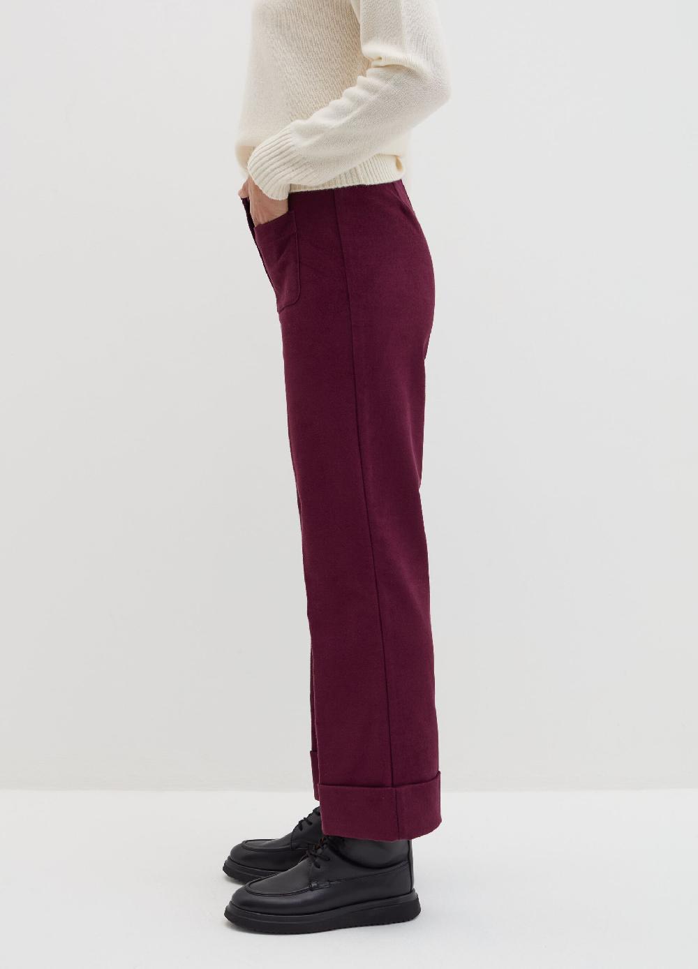 Stefanel Pantalone crop in twill stretch Lightning offer