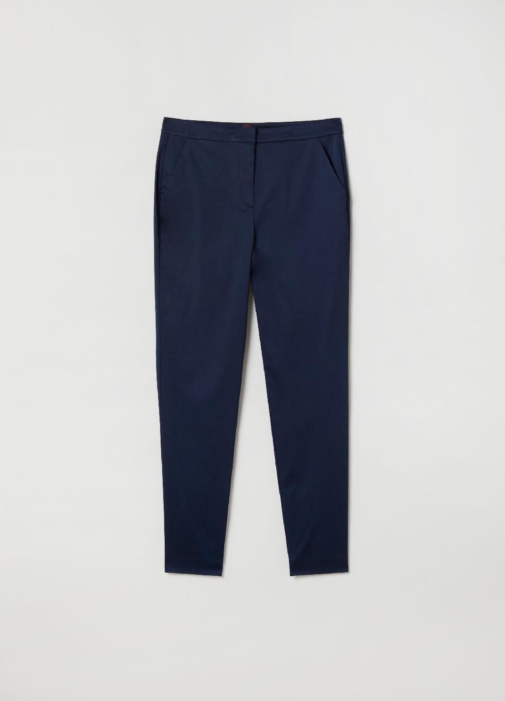 Stefanel Pantalone in cotone satin Offerte stagionali
