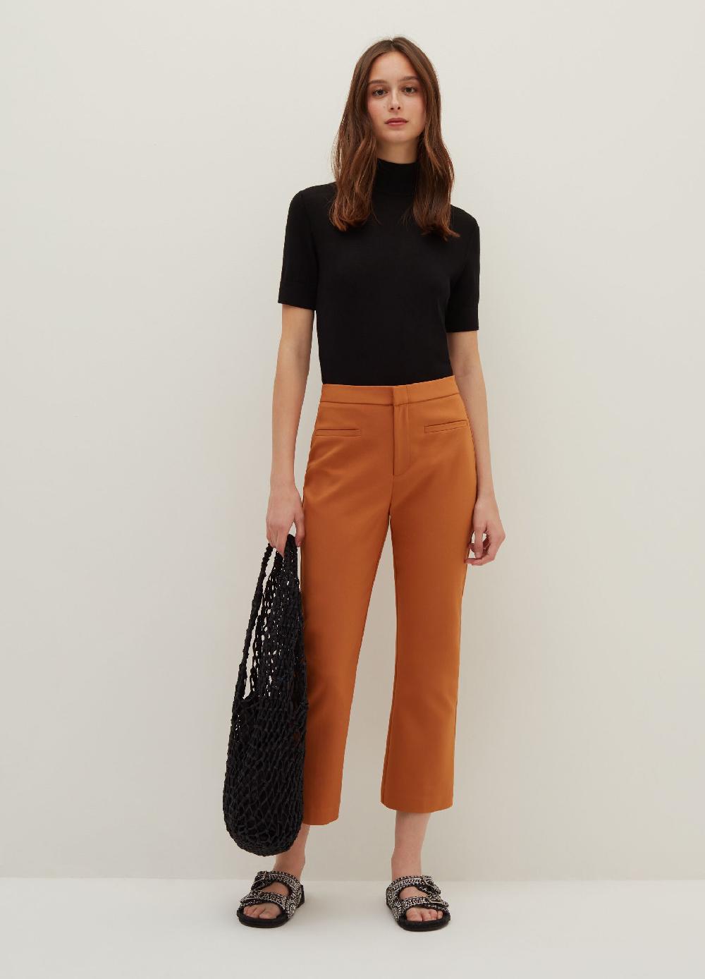 Stefanel Pantalone crop flare Liquidazione