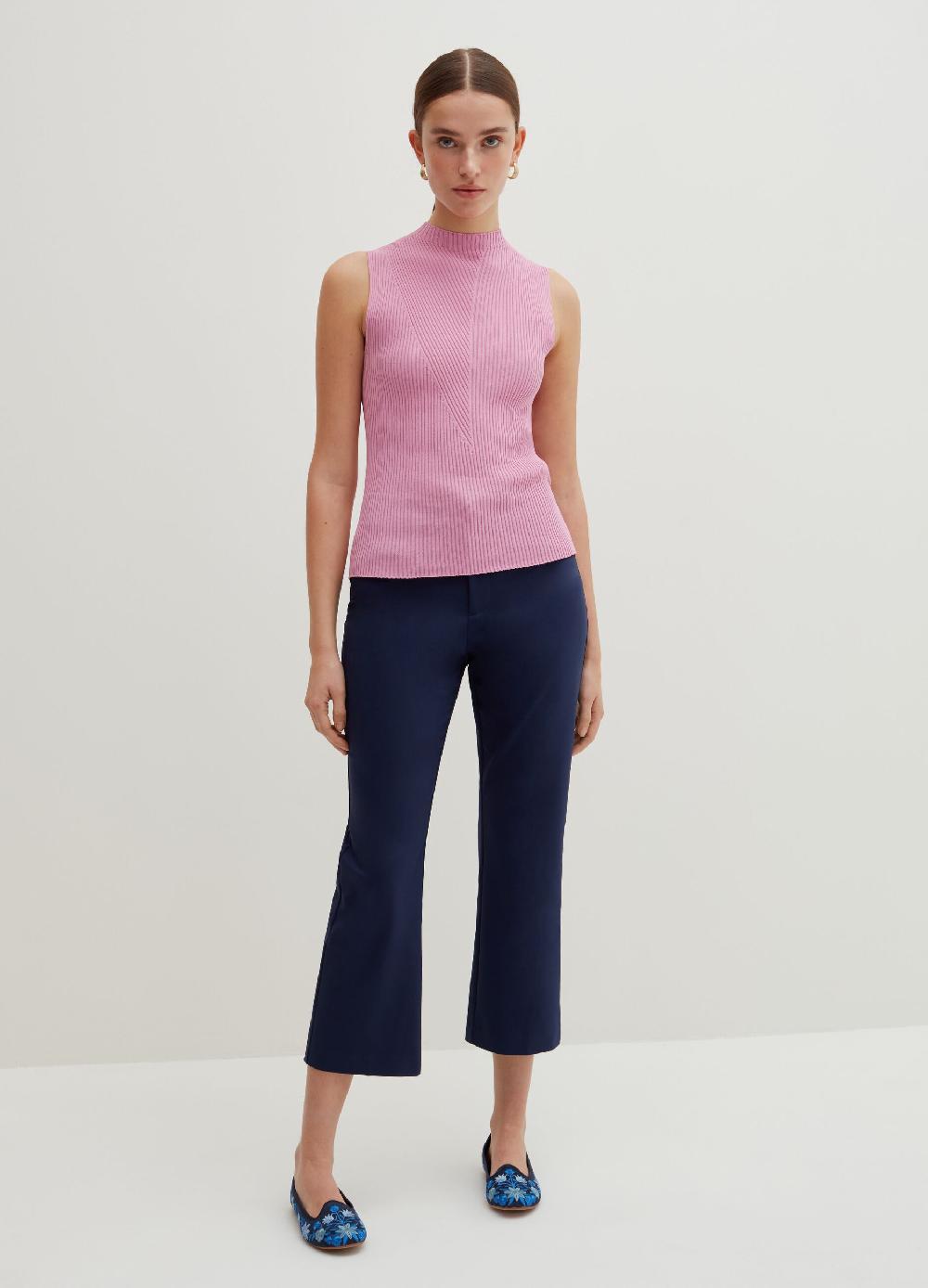 Stefanel Pantalone crop flare Offerte giornaliere