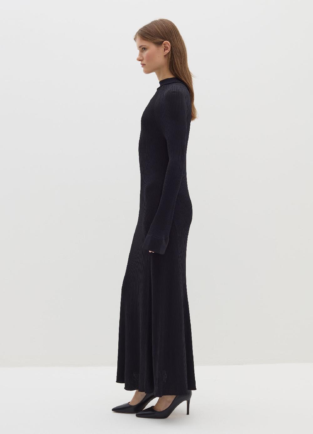 Stefanel Vestito lungo a coste piatte cut out Super Saving Price