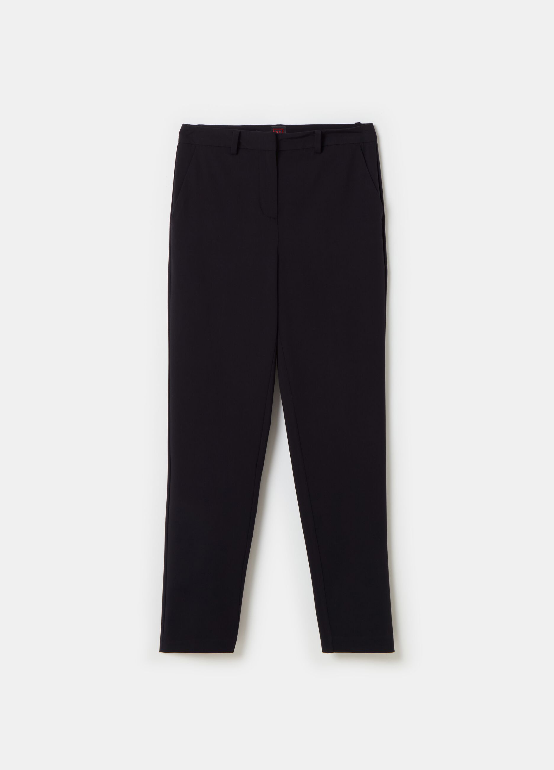 Stefanel Pantalone a sigaretta in gabardina stretch Ultimi tre giorni