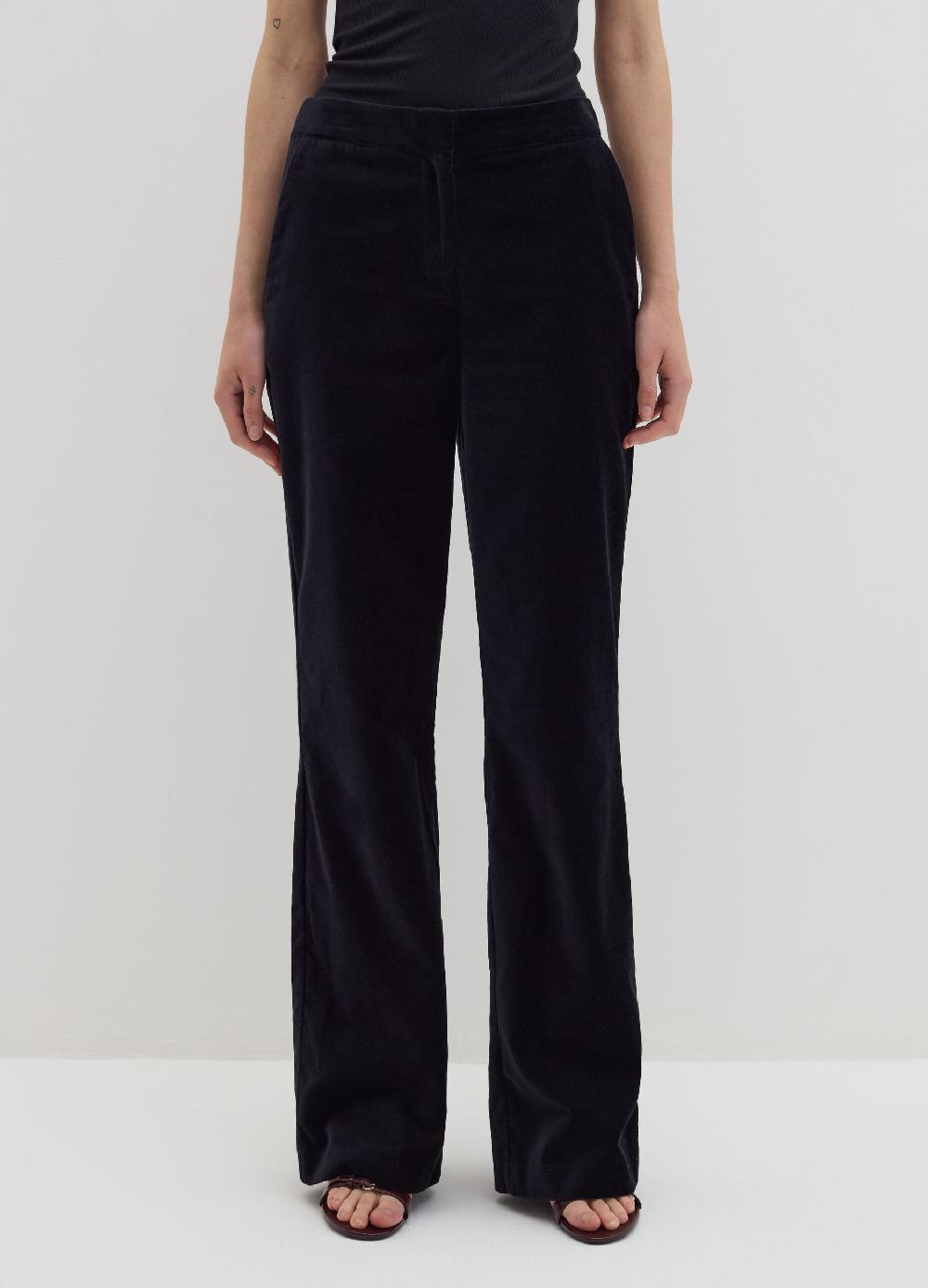 Stefanel Pantalone flare fit in velluto Fino al 60% di sconto