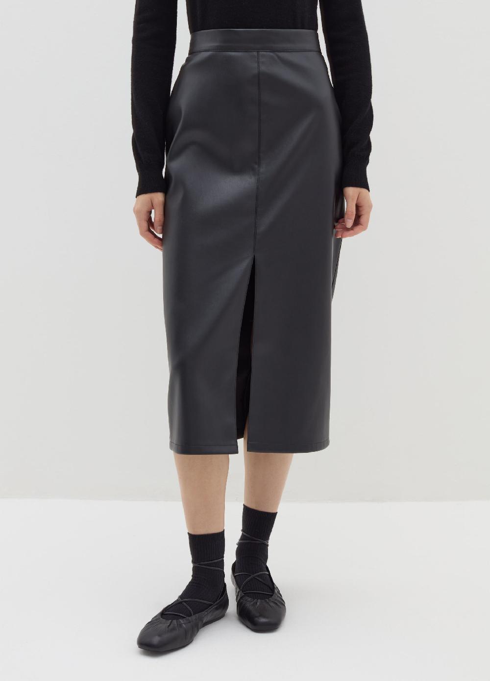 Stefanel Gonna midi a tubo effetto lucido Fino al 55% di sconto