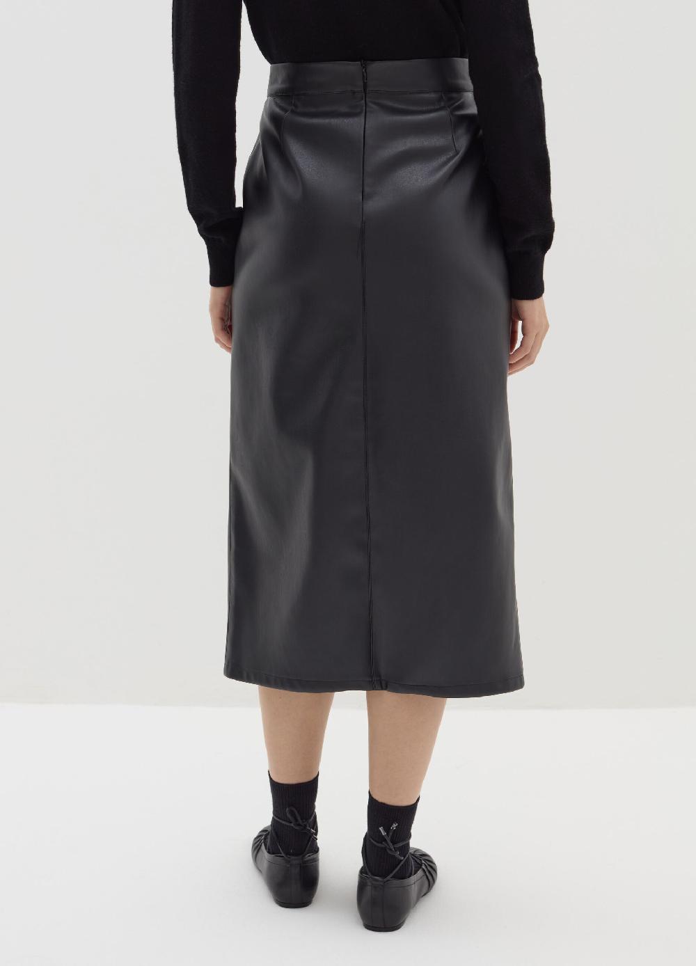 Stefanel Gonna midi a tubo effetto lucido Fino al 55% di sconto
