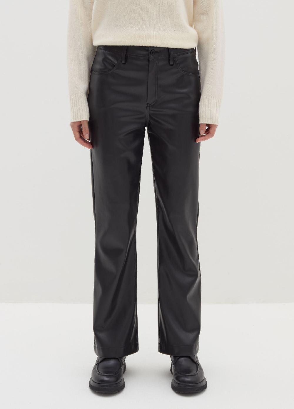 Stefanel Pantalone straight fit effetto lucido Solo un giorno rimasto