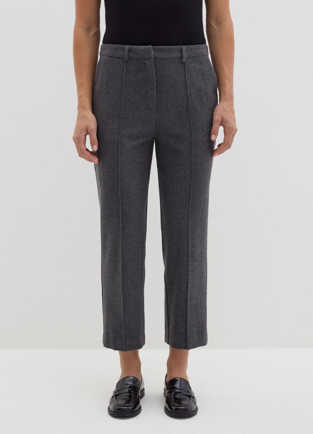 Stefanel Pantalone crop straight fit in pannetto 50% di sconto con spedizione gratuita
