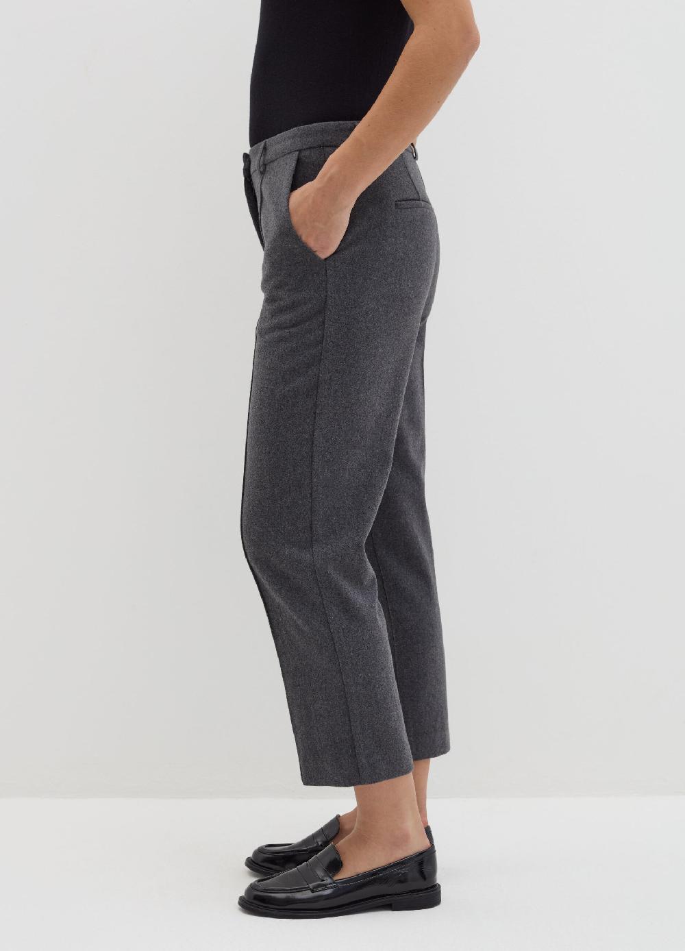 Stefanel Pantalone crop straight fit in pannetto 50% di sconto con spedizione gratuita