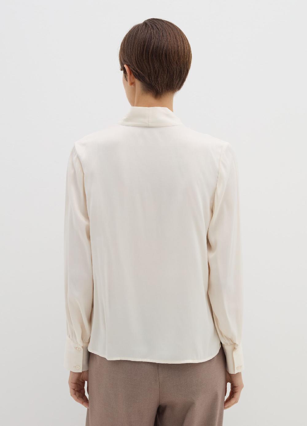 Stefanel Camicia con foulard e fiocco Black Friday Prezzi